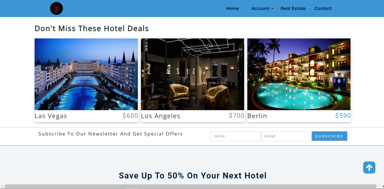 Hotel Django Chuks Hotel Website