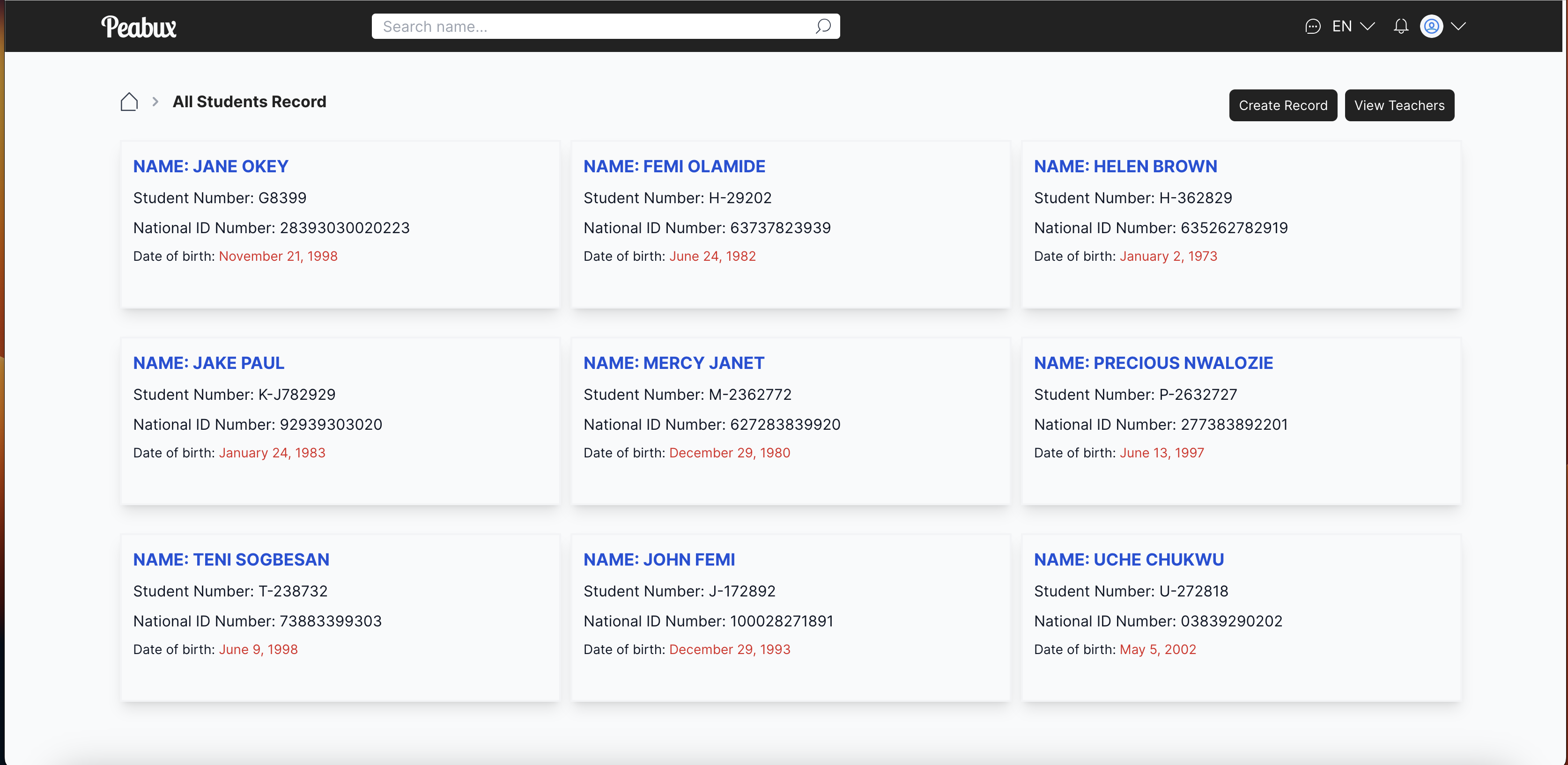 Github chuksjoshuaa teacher student management this project is a