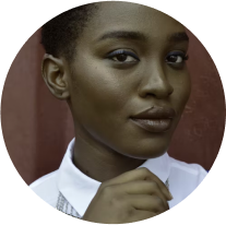 Dark-skinned woman