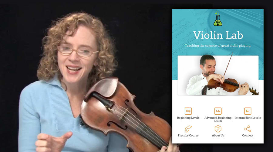 Probando Cursos On Line Violin Lab Deviolines