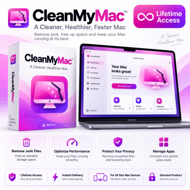 CleanMyMac Lifetime cover