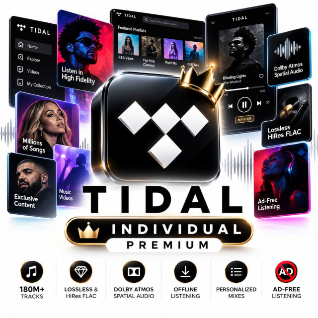Tidal Individual Premium cover