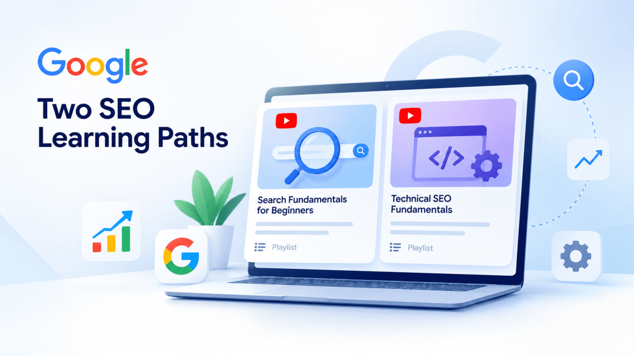 Google Introduces Two SEO Learning Paths: Search Fundamentals and Technical SEO Explained