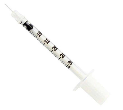 BD 328438 - Insulin Syringe 3/10ml 31Gx5/16 100/BX, 5 BX/CS - CIA