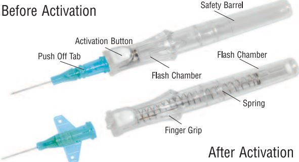 BD 381412 Insyte Autoguard BC Shielded IV Catheter