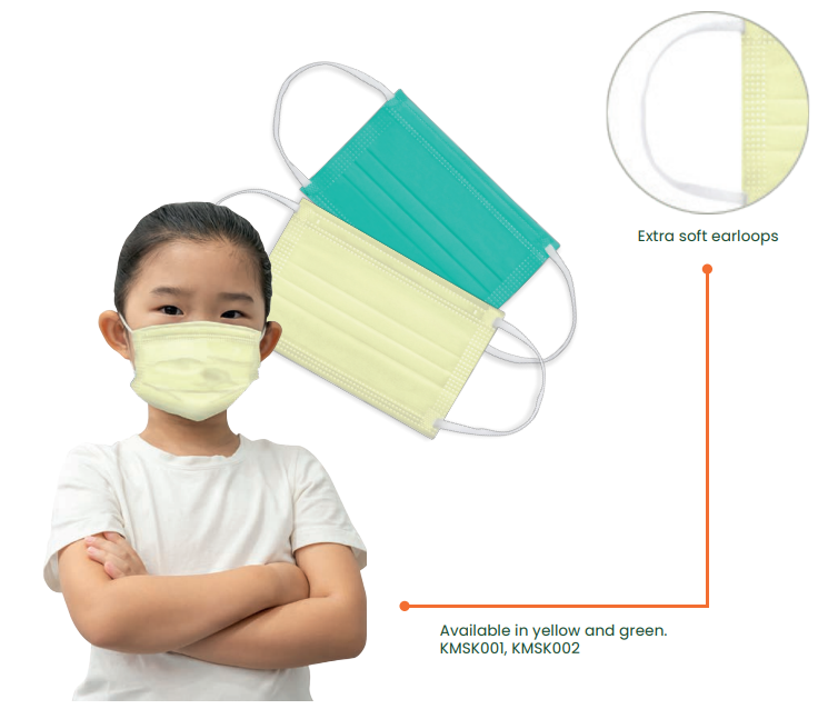 Sol-M Childrens Protective Mask Features