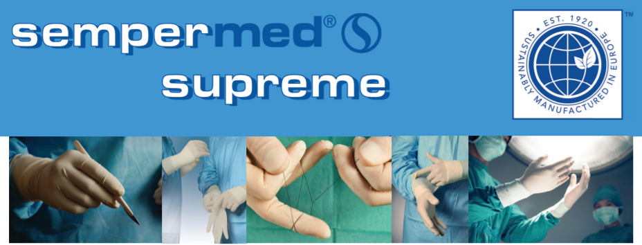 Sempermed Supreme - Latex, Powder-Free, Sterile Surgical Gloves