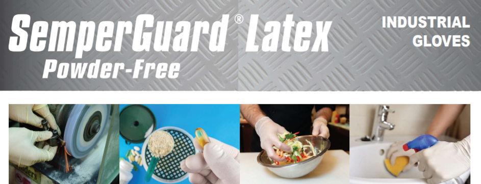 SemperGuard Latex - Powder-Free Industrial Gloves