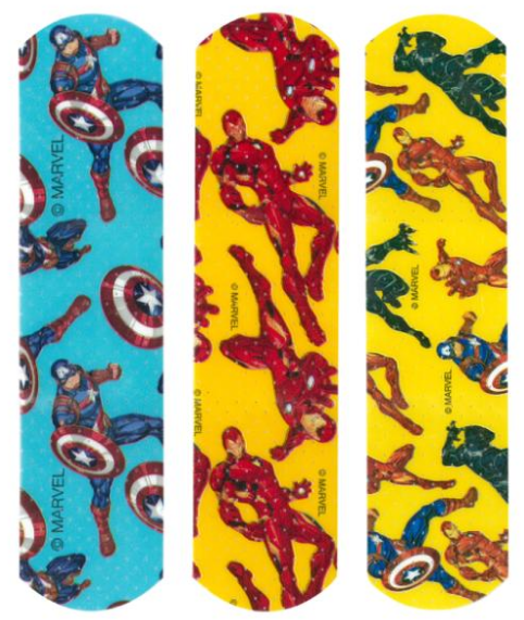 Dukal 1087837 Avengers Adhesive Bandages