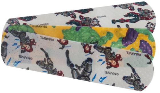 Dukal 1087937 Avengers Adhesive Bandages