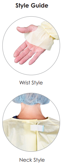 Style Guide of Level 1 Isolation Gown