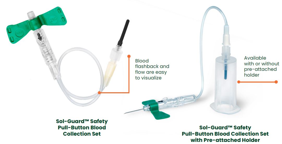 Safety Butterfly Needles - Sol-Millennium