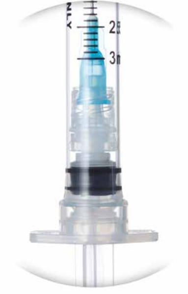 Sol-Care® Luer Lock Safety Syringe without Needle