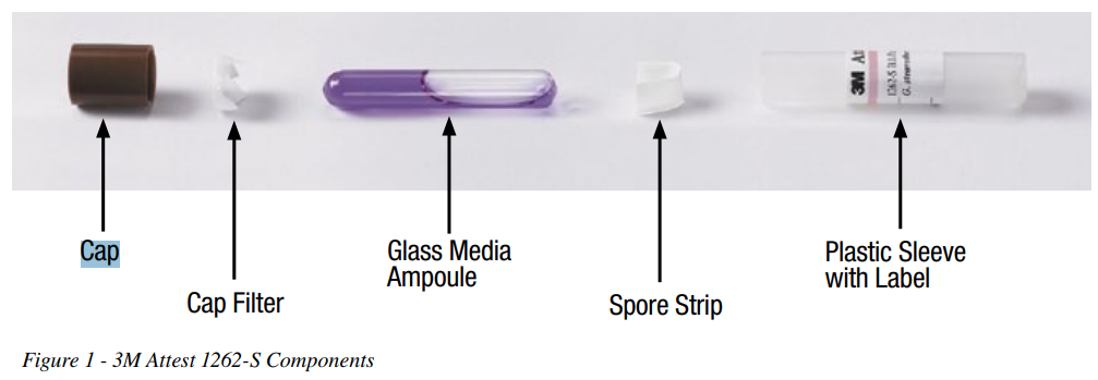 Features and Benefits of 3M 1262-S Attest Steam Biological Indicator