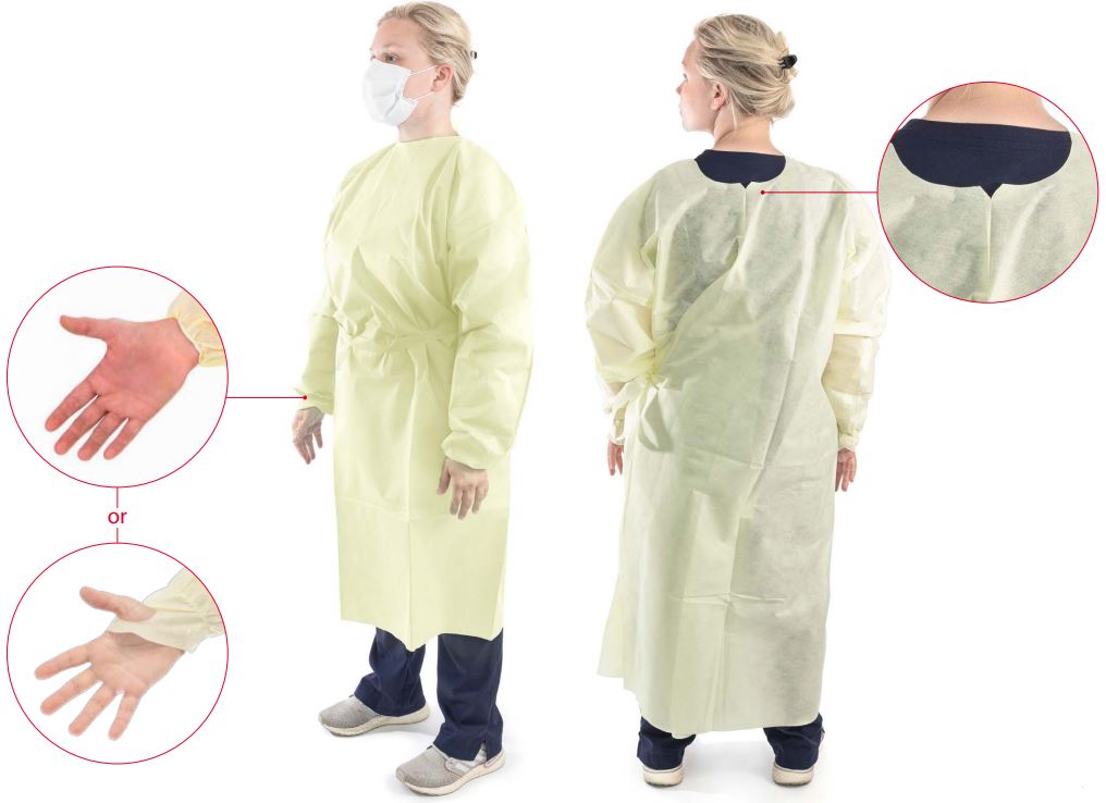 Cardinal Health AAMI Level 3 Heavyweight Multi-Ply Isolation Gown