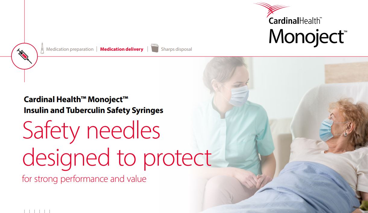 Cardinal Health Monoject Insulin and Tuberculin Safety Syringes