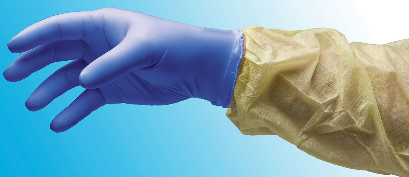 Innovative Healthcare Corporation 107300 NitriDerm Nitrile Sterile Exam Gloves - Singles