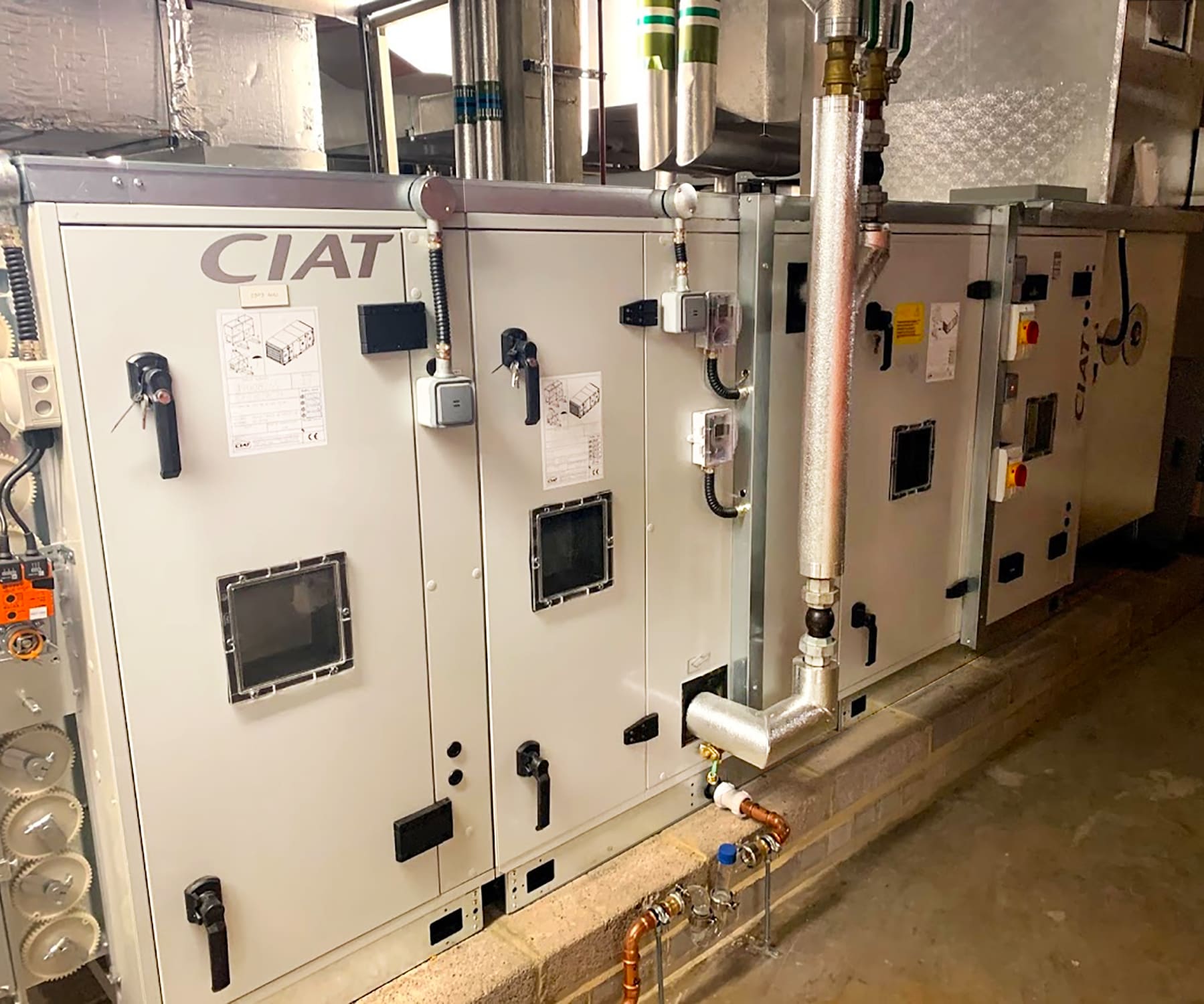 Another of the CIAT units on site CIAT Air Conditioning and Heating
