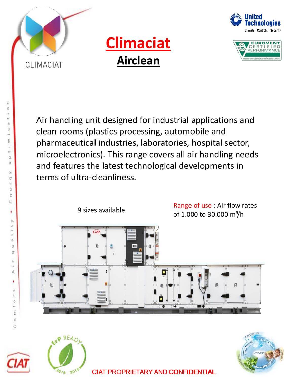ClimaCIAT AirClean CIAT Air Conditioning and Heating