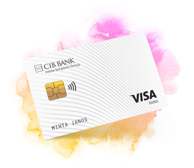 Visa Embossed Bank Card