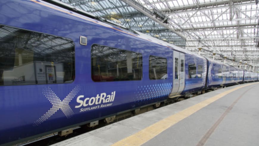 Scotrail train