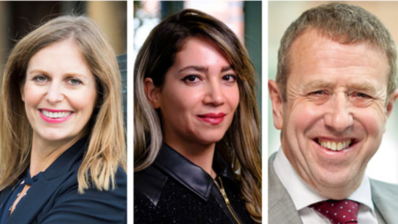 Dr Sarah Shaw, Dr Hajar Fatorachian and Richard Atkinson.