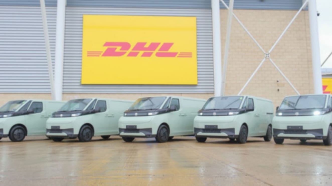 DHL electric vans