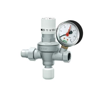 FAR 2106 1/2" PÅFYLLINGSVENTIL med manometer