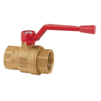 C 16CR AVSINK.FRI KULEVENTIL M/ALUHENDEL, FULLT LØP