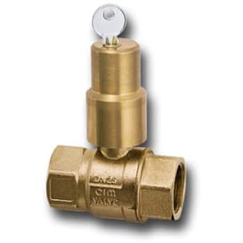 C B12CR KULEVENTIL MED LÅS