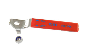 C 920SS SYREFAST STÅLHENDEL m/mutter