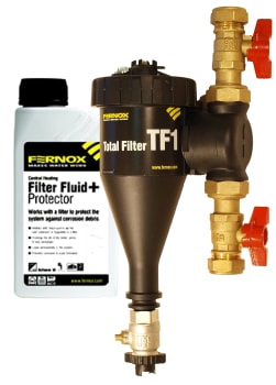 Fernox TF1 Filter klem + filter fluid 500 ml