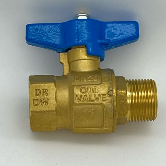 C 301/12CRBL  3/4" INN/UTV KULEVENT.M/VINGE (5660375)