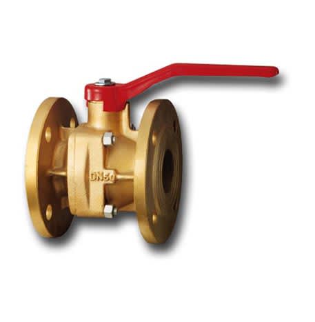 C  22 KULEVENTIL M/FLENSER