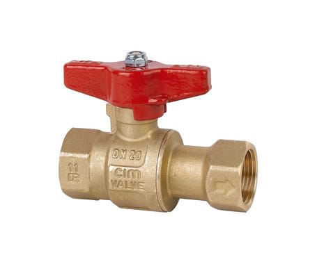 C 356CR KULEVENTIL M/VINGE, M/TBV