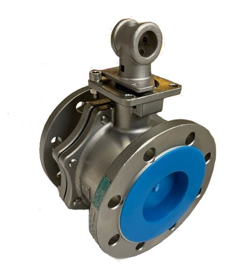 VT L6N/K syrefast kulevent med flens og ISOtopp PN 40