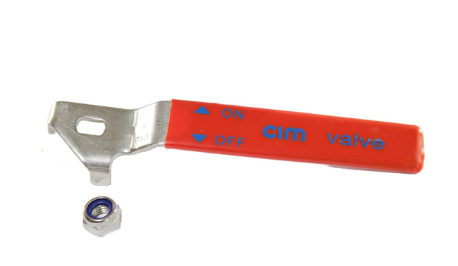 C 920SS SYREFAST STÅLHENDEL m/mutter