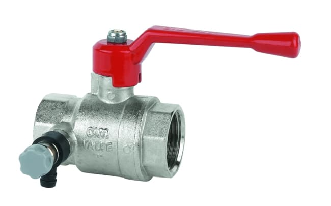 C 200 KULEVENTIL M/UTTØMNING