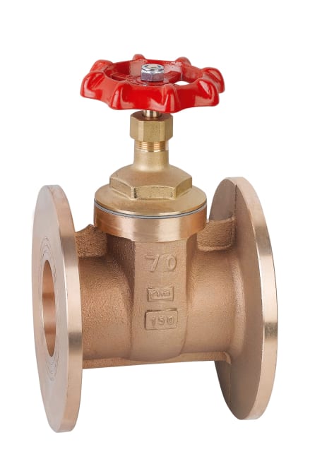 C 72F SLUSEVENTIL M/FLENSER