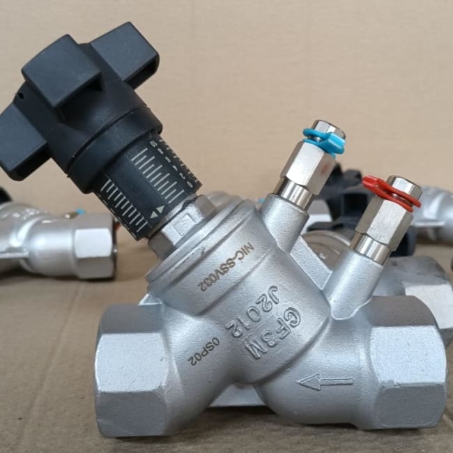 VT-SSV 3/4''    Innreg.ventil, BSP-F, PN25 aisi 304