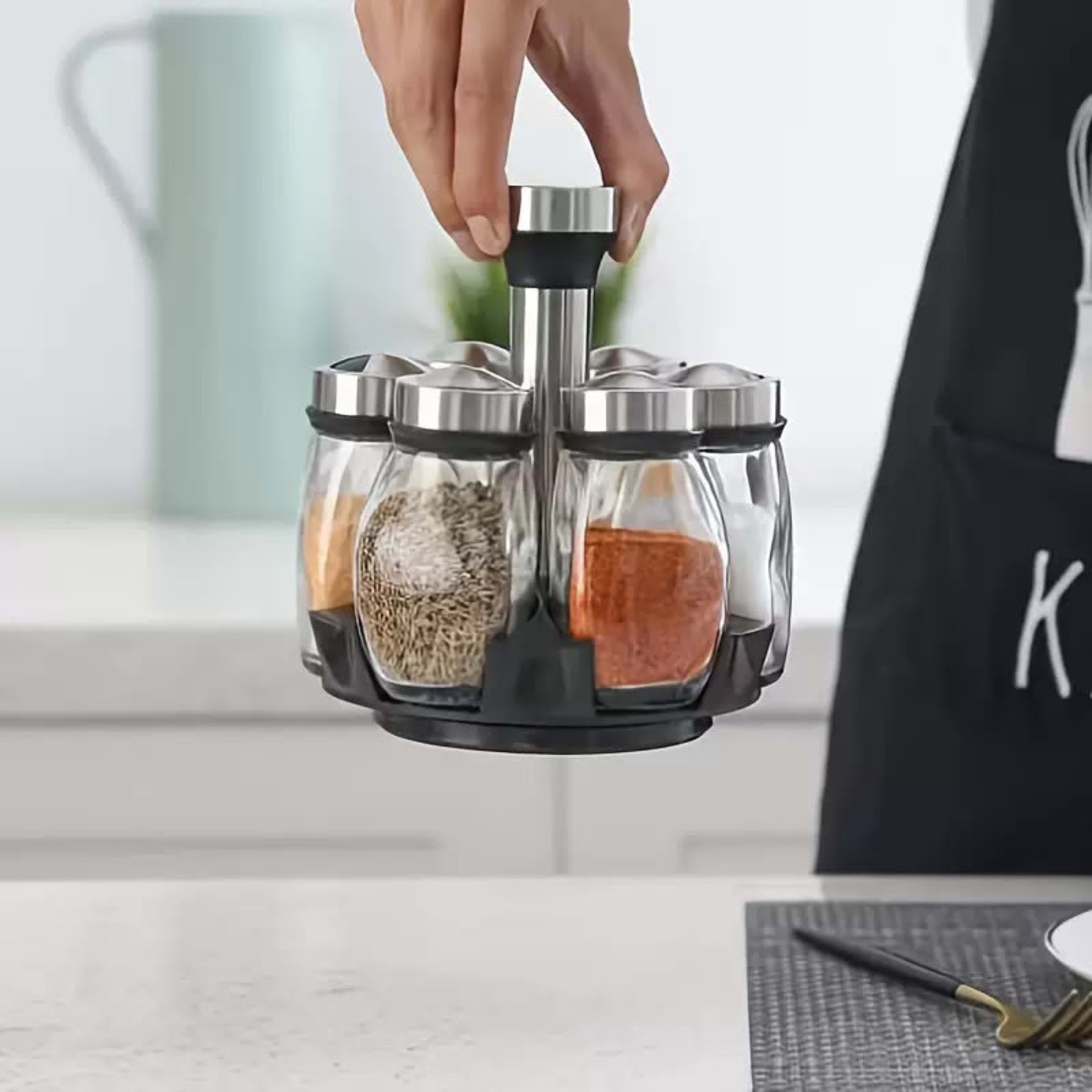 7pcs Spices Rack