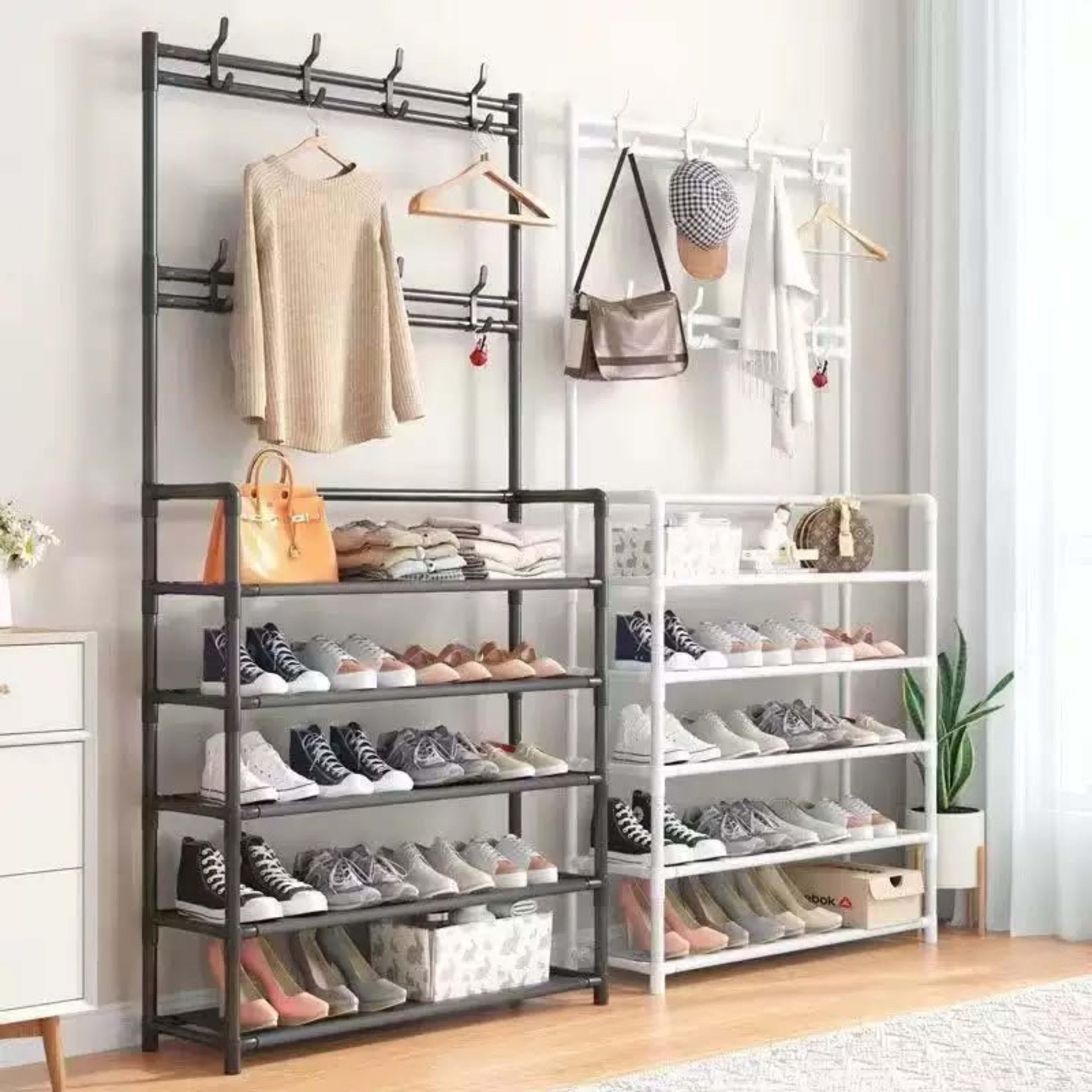 5Layers Clothes & Shoe Rack (80cm)