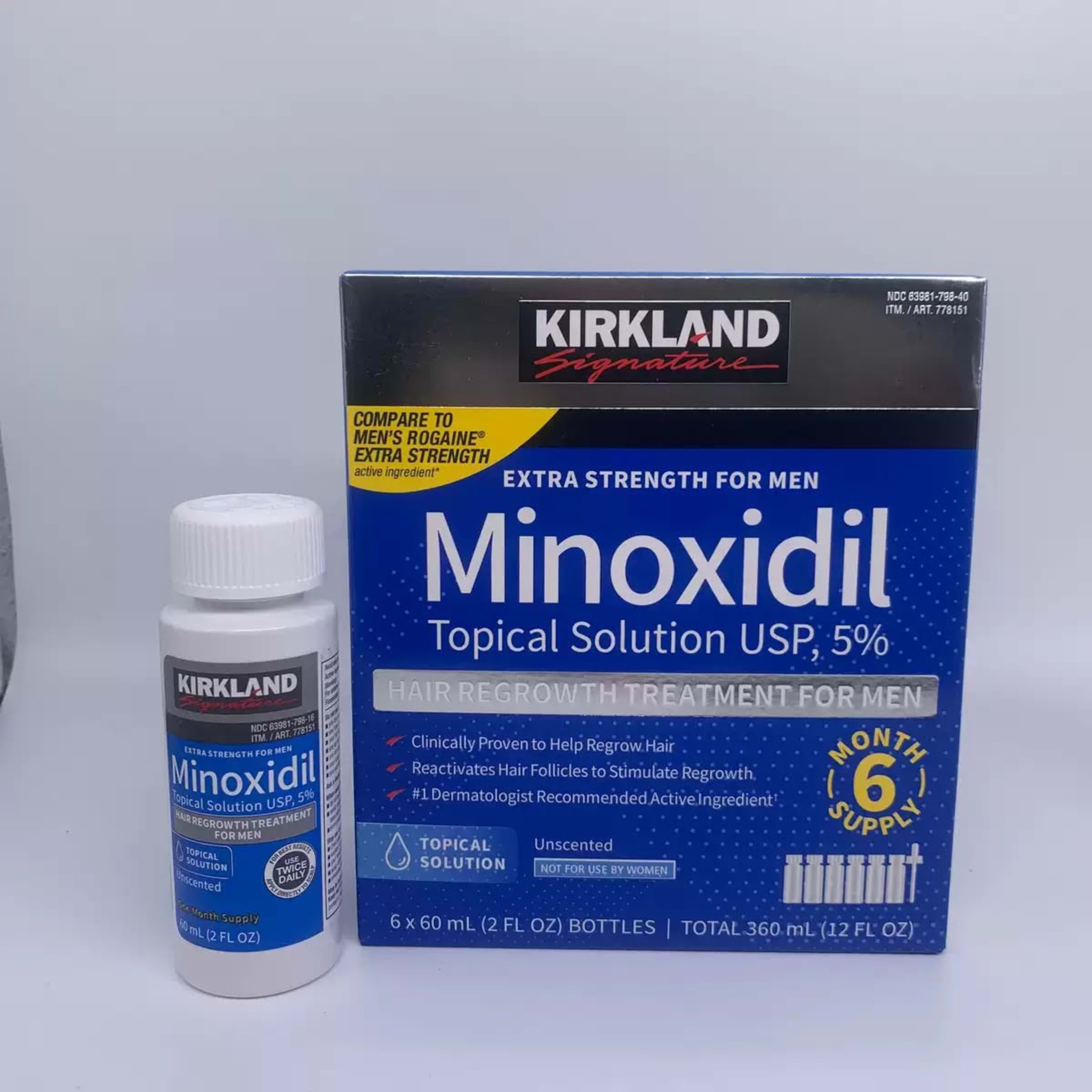 Kirkland Minoxidil Hair Growth Serum