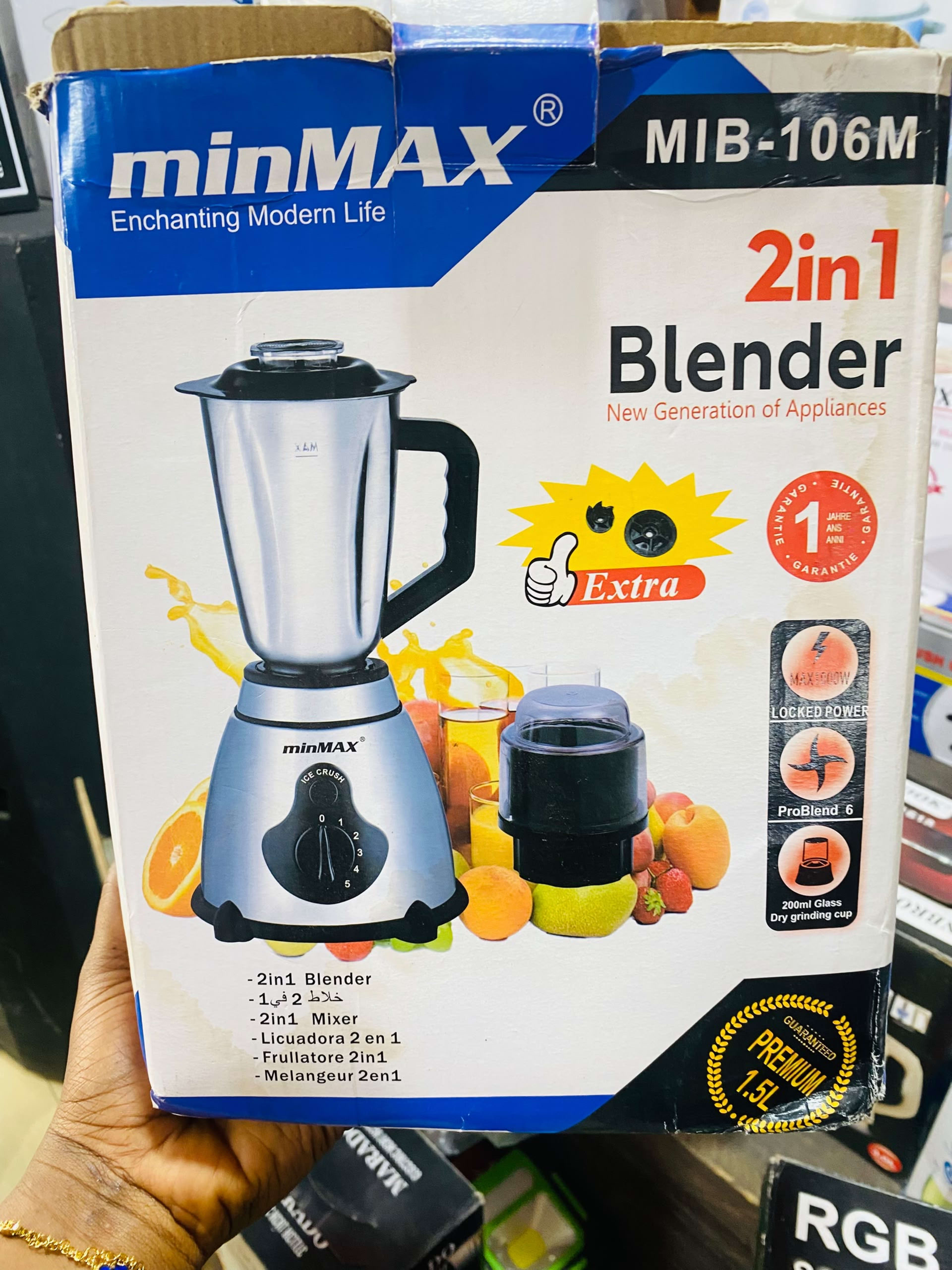 MinMax 2in1 Blender