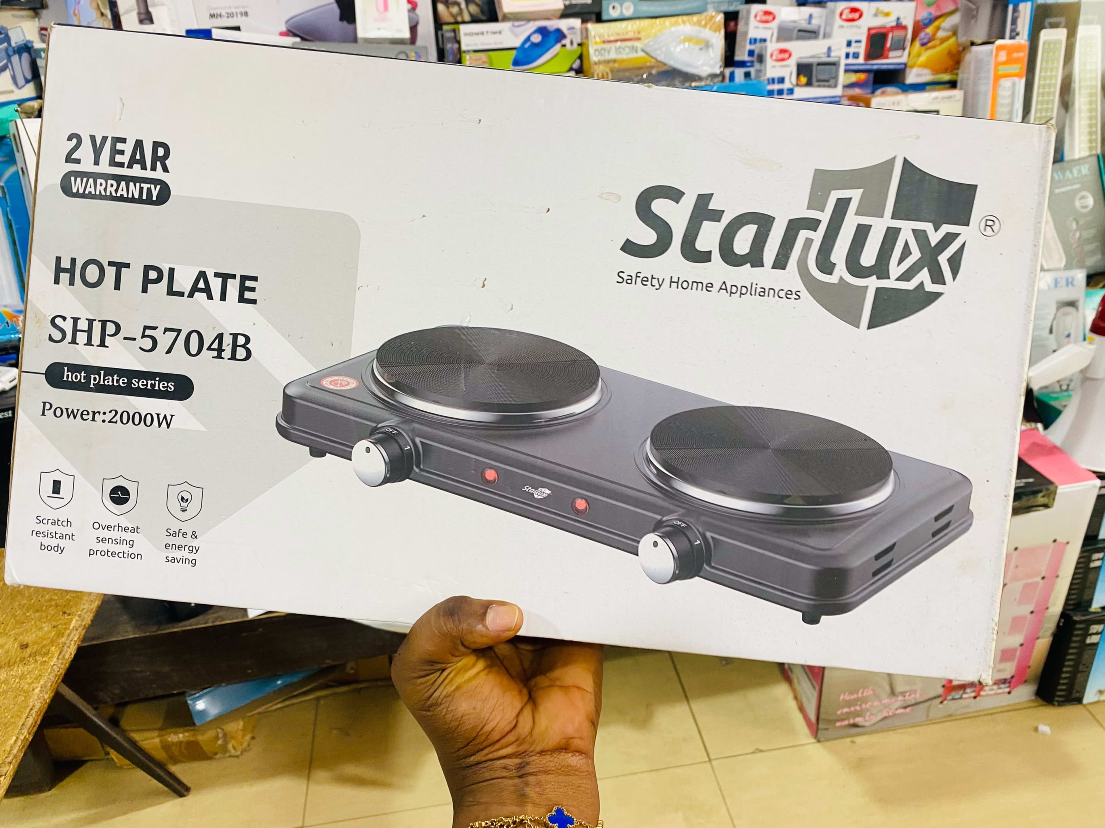 Starlux Double Hot Plate