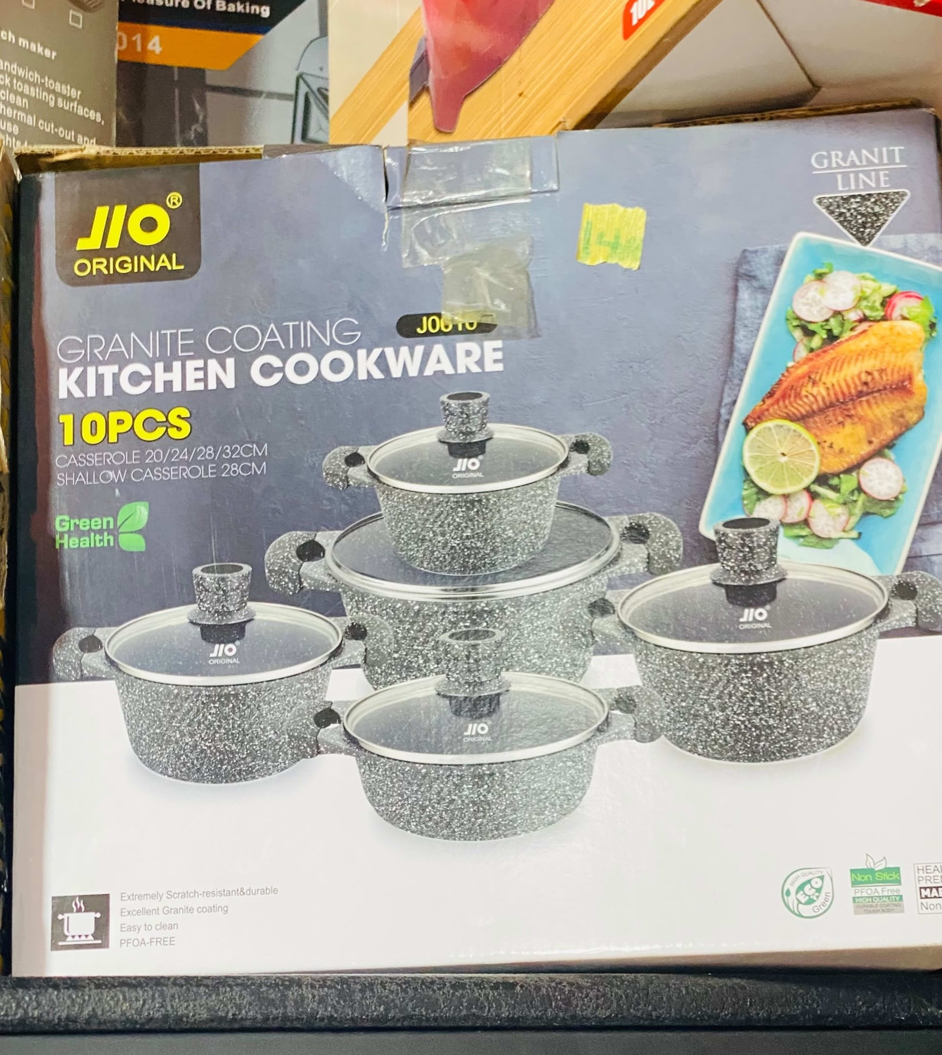 JIO Granite Cookware (10pcs)
