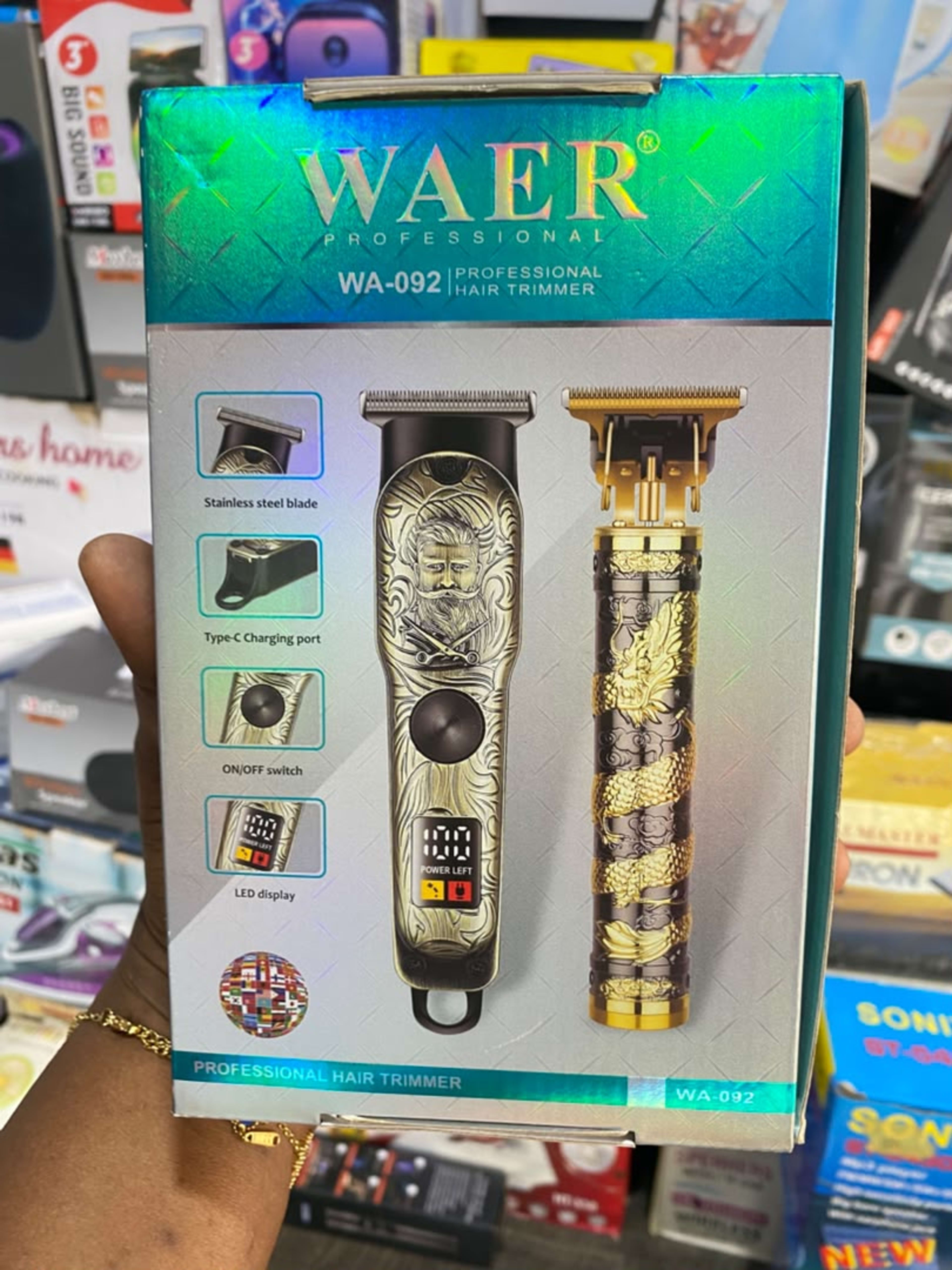 WAER Electric Metal Hair Clippers