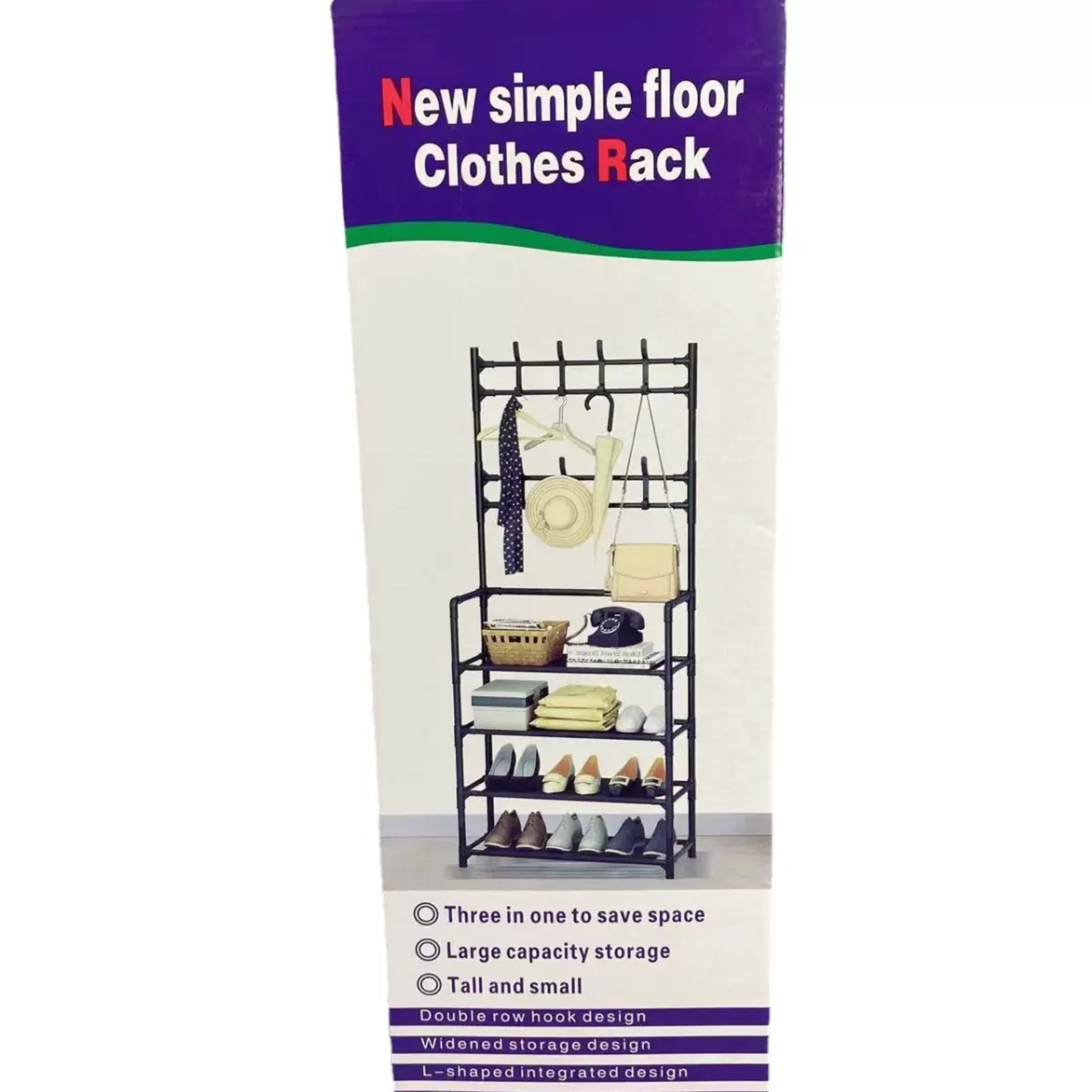 4-Layer Shoe & Clothes Rack