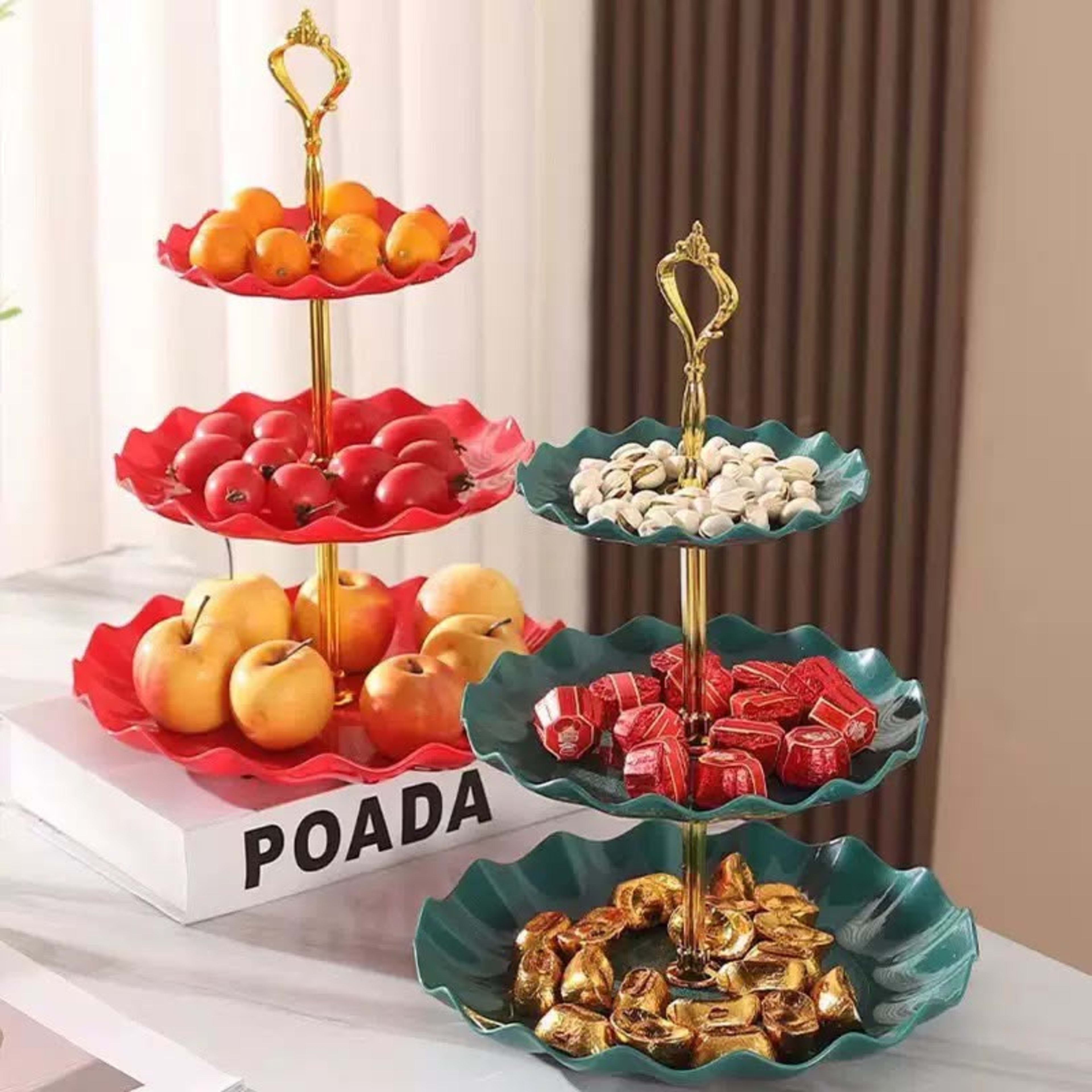 Three-Layer Fruit Plate