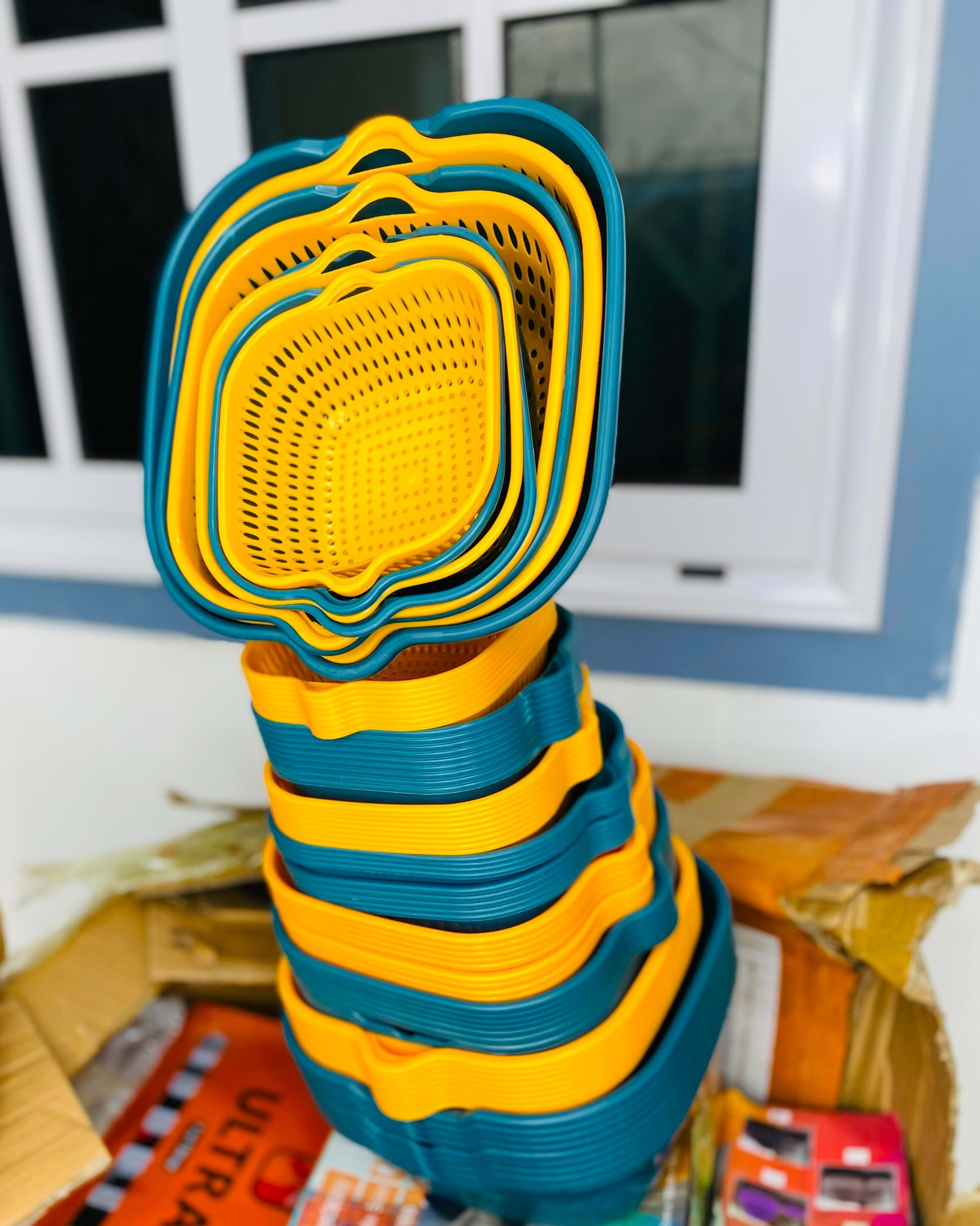 8Pcs Kitchen Basket